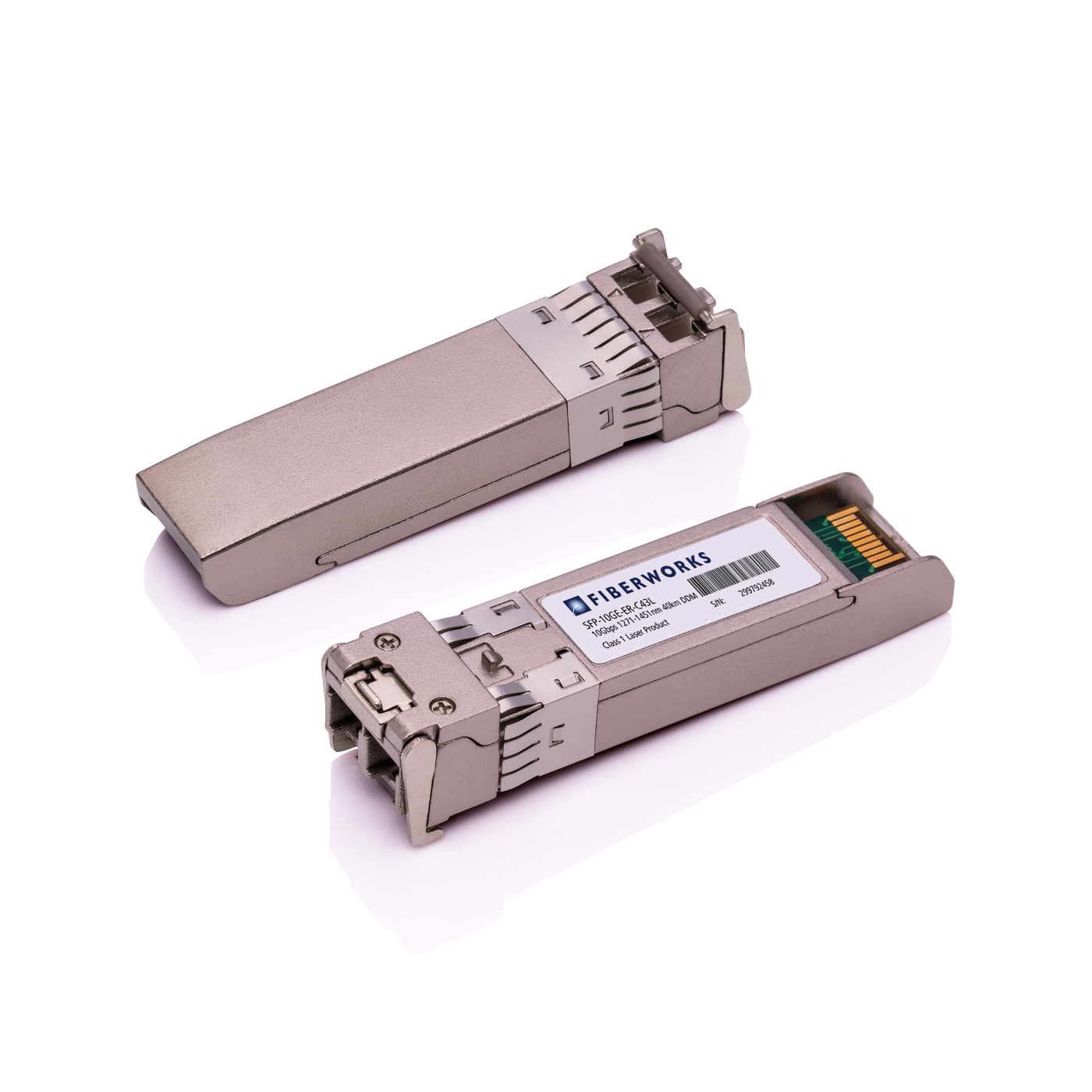 SFP-10GE-ER-C43-C Fiberworks AS  SFP+, 10GBase-LR, DDM, 30km, Low-Band CWDM 1431nm, 15dB, SM, Cisco