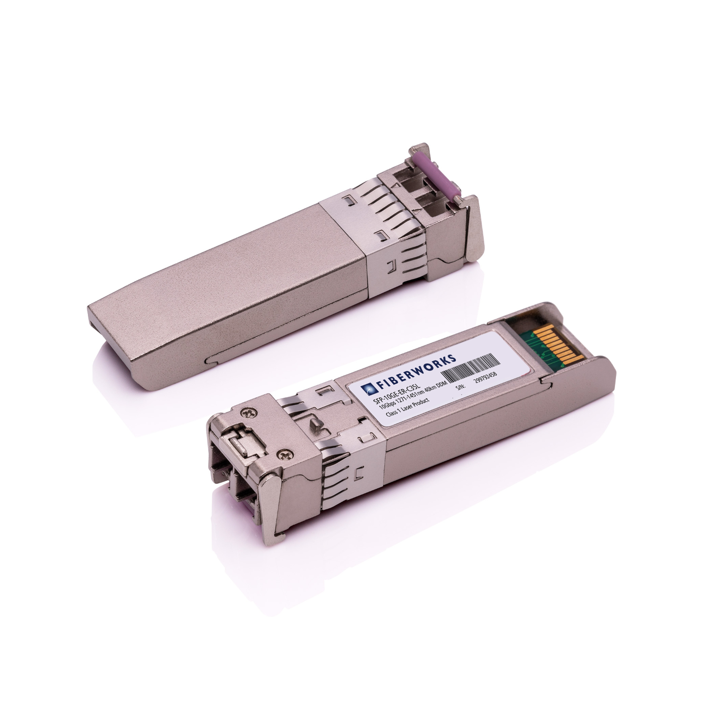 SFP-10GE-ER-C35-C Fiberworks AS  SFP+, 10GBase-LR, DDM, 30km, Low-Band CWDM 1351nm, 15dB, SM, Cisco