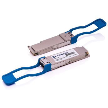 QSFP28-LR4-U Fiberworks AS  QSFP28, 100GBASE-LR4, 4x25.8 Gbps, 10km 1310nm, 6dB, SM, LC, Fiberworks