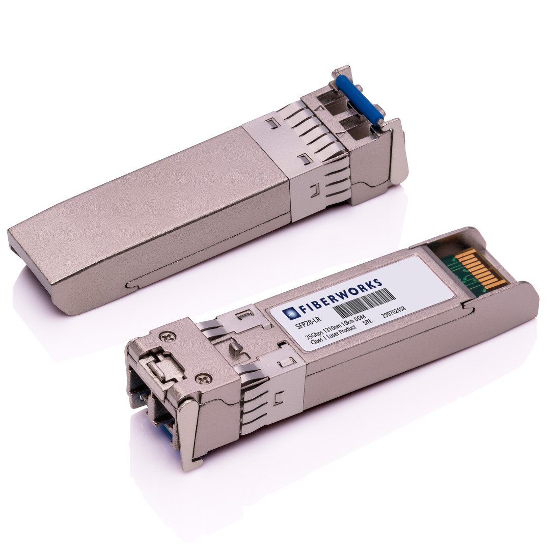 SFP28-LR-U Fiberworks AS  SFP28, 25GBASE-LR, DDM, 10km 1310nm, 7dB, SM, Fiberworks