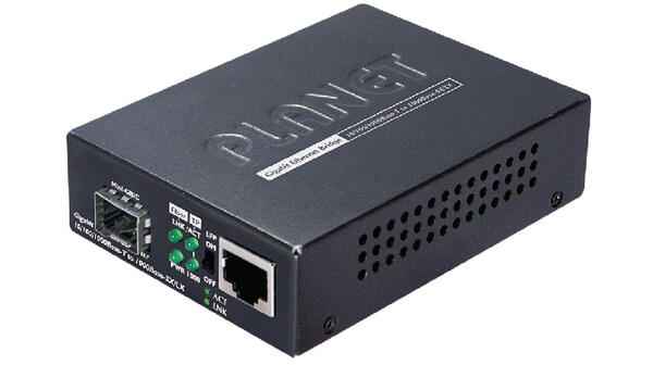 MC-PLANET-GT-805A PLANET GT-805A GT-805A Gigabit Ethernet Media Converter 1000Base-X SFP Port, 10/100/1000Base-T