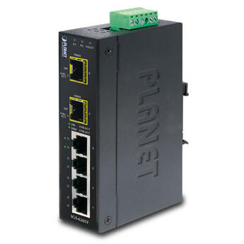 MC-PLANET-IGS-620TF PLANET IGS-620TF IGS-620TF DC IP30 GigEthernet Switch 2x SFP - 4x RJ45, 12-48V DC, ind. temp.