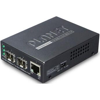 MC-PLANET-GT-1205A PLANET GT-1205A GT-1205A Gig Ethernet media converter 1x RJ45, 2x 100/1000Base-X SFP ports