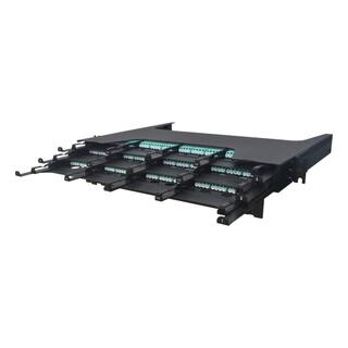 19&quot; 1U MPB6 Panel For MPB6 Moduler Sliding m/d&#248;r. For 12 stk. B90-moduler