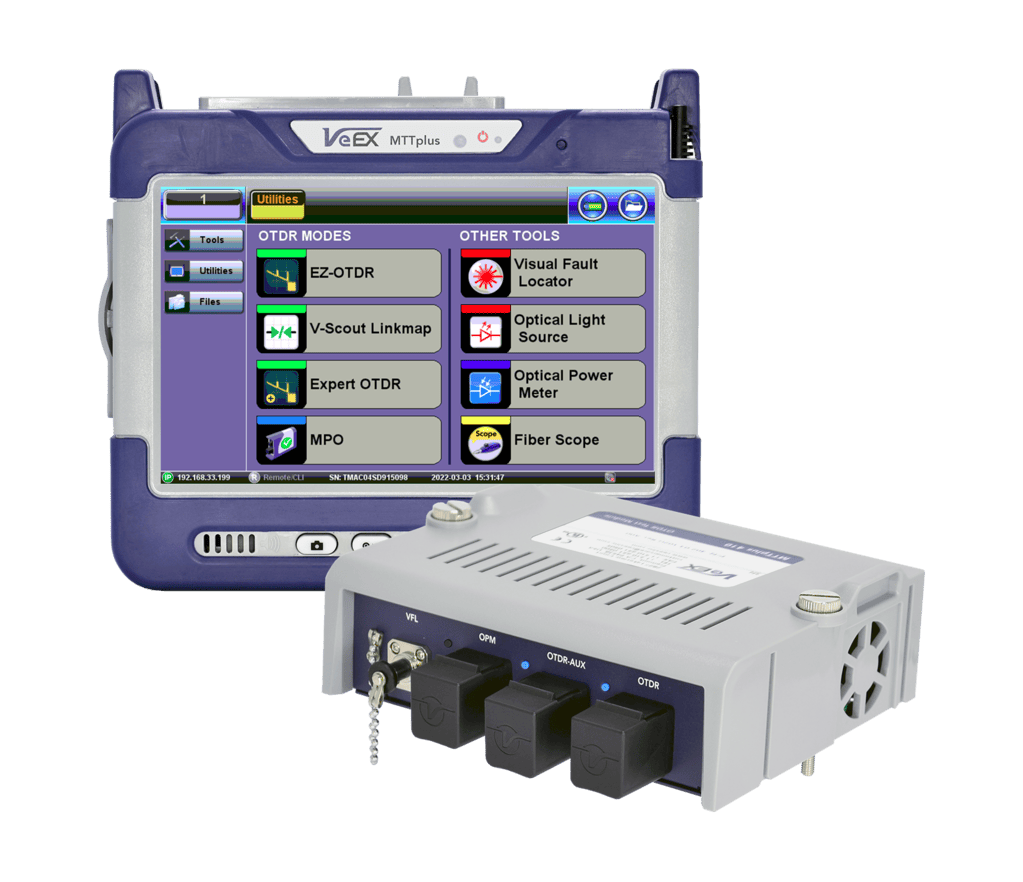 VX-MTTplus-410+ VeEX  VeEX MTTplus 410+ OTDR 